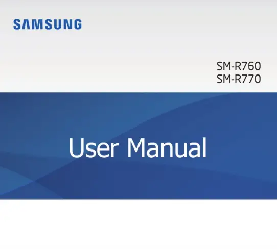 [Download] Samsung Gear S3 User Manual SM-3760/ SM-R770