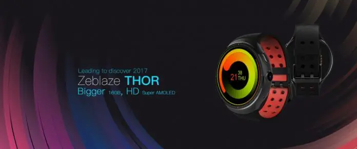 Zeblaze Released a Circular Smartwatch Called Thor