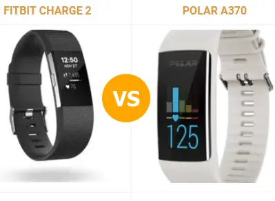 Fitbit Charge 2 vs Polar A370 