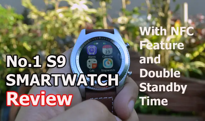 [Review]No.1 S9 Smartwatch with NFC – Goes Beyond the Basics