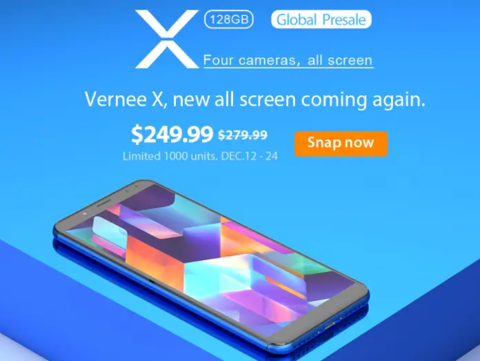 Vernee X Starts its Global Presale [ Review of Features]