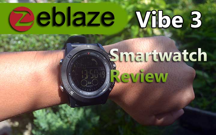 new zeblaze vibe 3 flagship rugged smartwatch