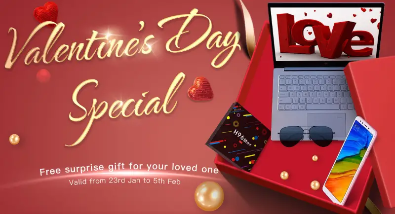Get Sweet Deals with Geekbuying.com Valentines Day Special!