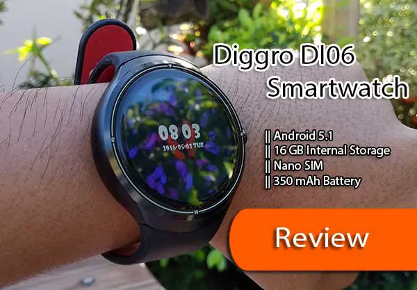 Diggro DI06 Smartwatch Review – Sporty Standalone Smartwatch