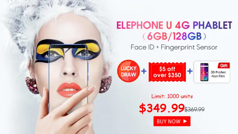 Elephone U 4G and Elephone Pro Amazing Deal [Coupon Code Inside]