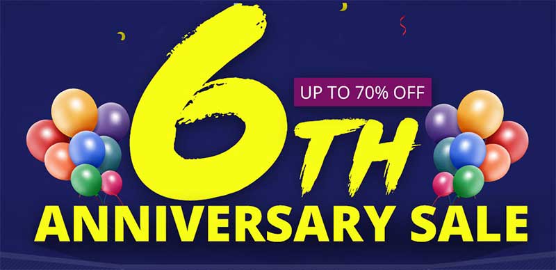 Geekbuying.com 6th Anniversary Sale – Great Products on Deals