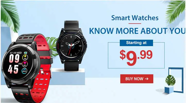 Smartwatches Sale at Banggood.com