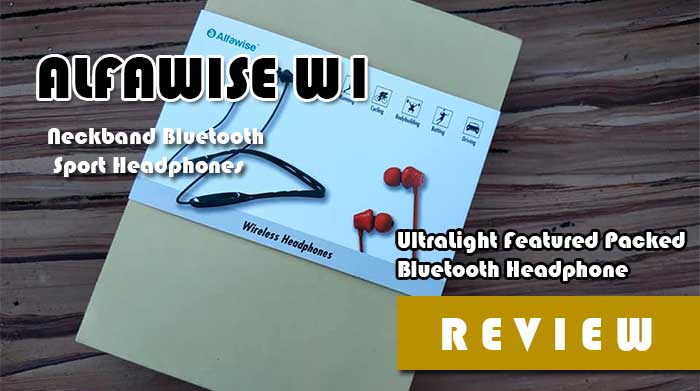 Alfawise W1 – UltraLight Featured Packed Bluetooth Headphone