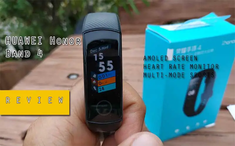 [Review] Huawei Honor Band 4 Smartband