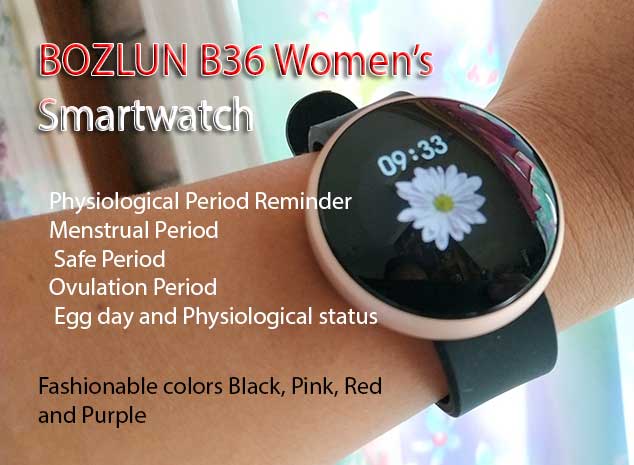 Bozlun B36 Lady Smartwatch in-Depth Review