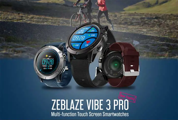  Zeblaze Vibe 3 Pro Multi-function Smartwatch now at Banggood.com