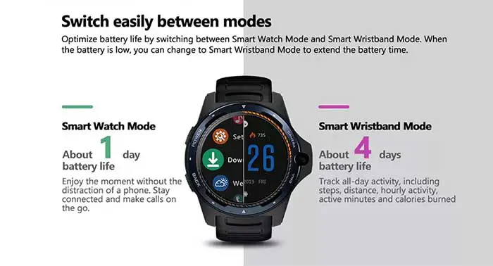 Zeblaze THOR 5 Dual System Smartwatch