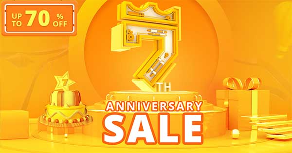Geekbuying 7th Anniversary Sale! Smartwatches Included