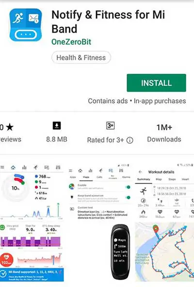 Download Apps for Xiaomi Mi Band 4