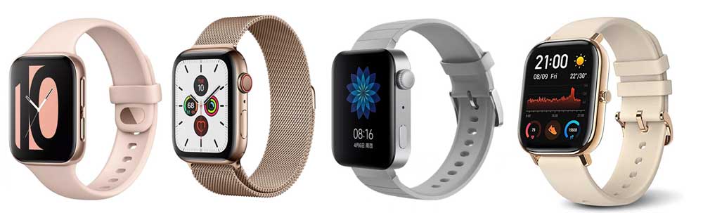 Specs Comparison Apple Watch look alike