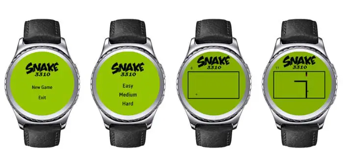 snake 3310 smartwatch app