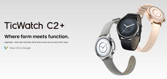 ticwatch c2+ smartwatch