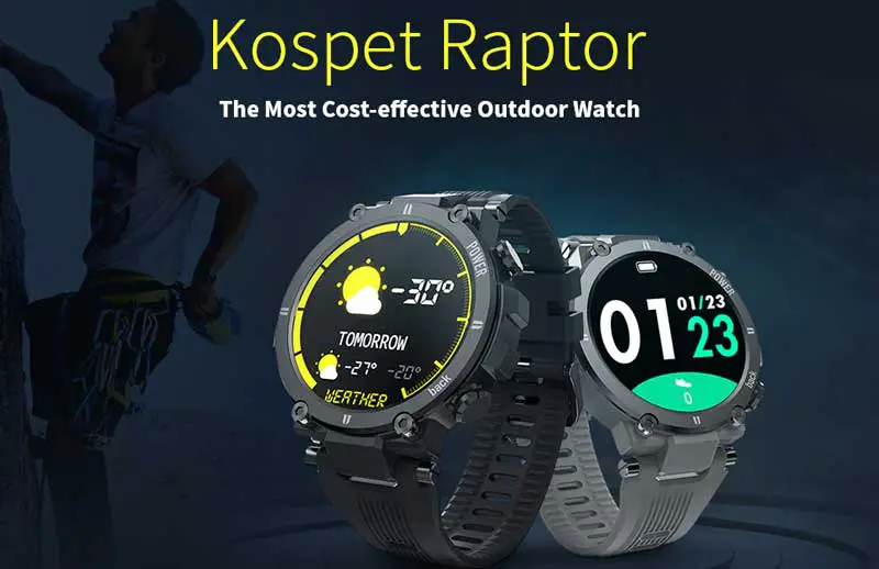 Kospet-Raptor-Smartwatch