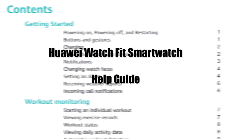 Huawei-Watch-Fit-help-guide