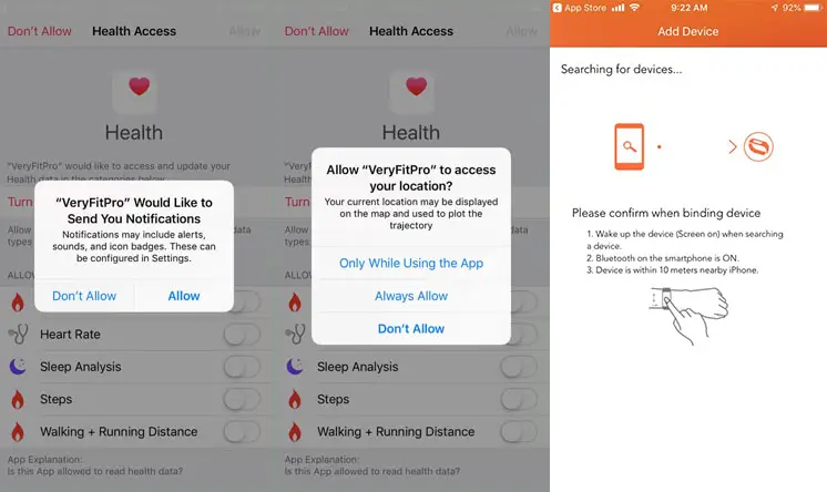 VeryFitPro-app-permissions