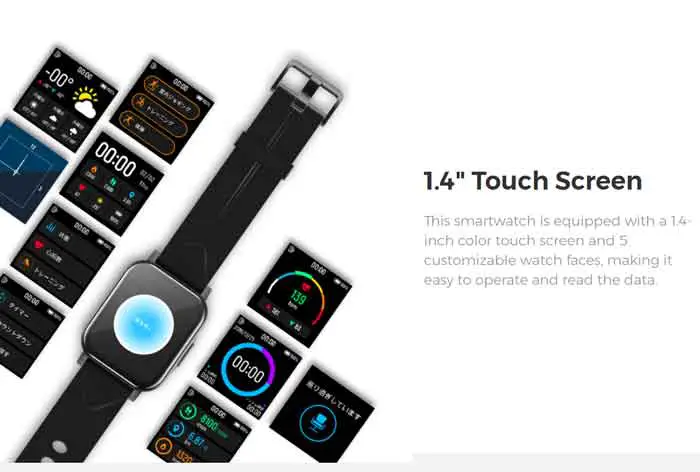 Soundpeats-Smartwatch-Model-1-display