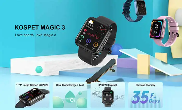 Kospet-Magic-3-smartwatch