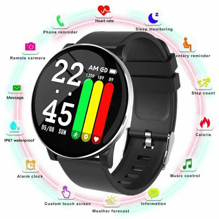 WearFit-smartwatch-W8-features