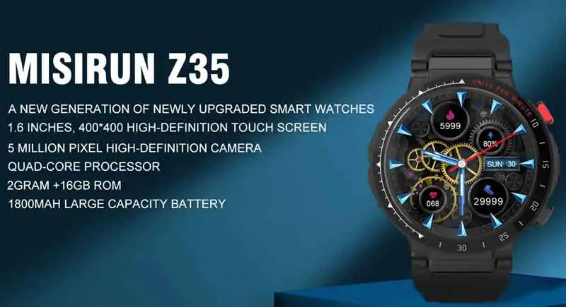MISIRUN Z35 Pro Smartwatch 