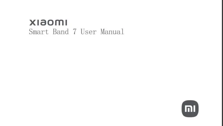 Xiaomi-Mi-Band-7-User-Manual