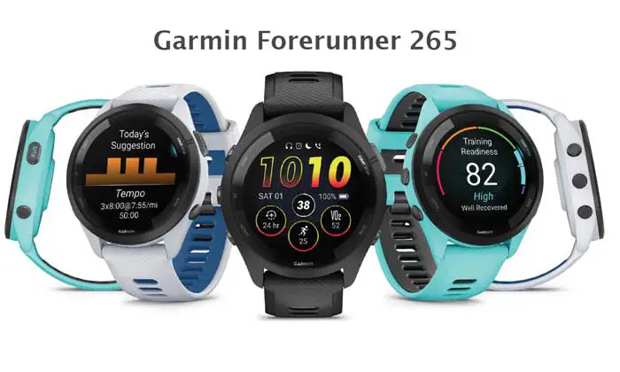 Garmin-Forerunner-265-smartwatch