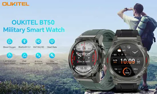 Oukitel BT50 Smartwatch