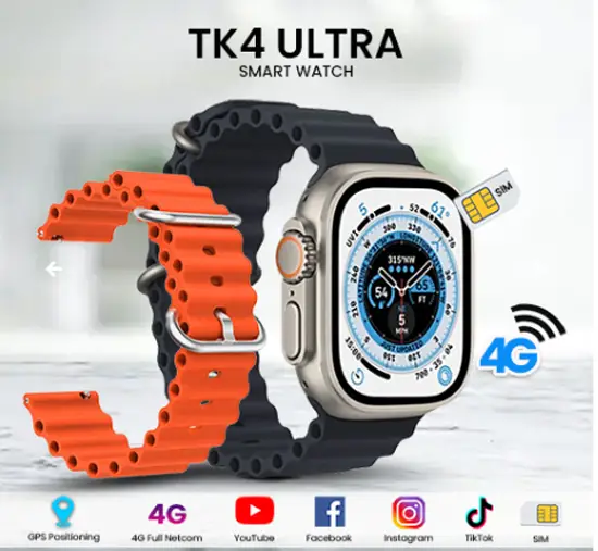TK4 Ultra 4G Smartwatch