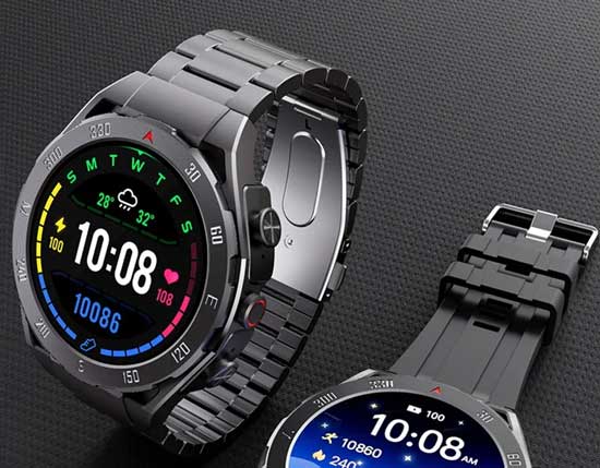 F33 Smartwatch 2024 - With Built-in TWS Earphone