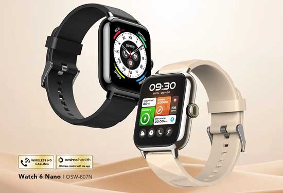 Oraimo Watch 6 Nano Smartwatch