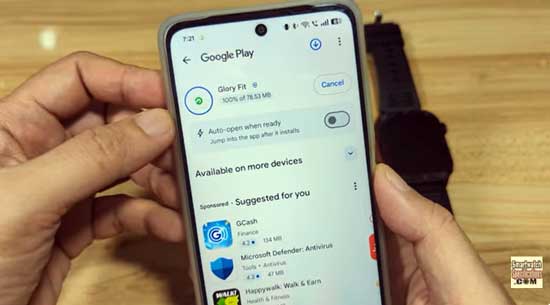 How to Connect AOLON Watch Tetra S5