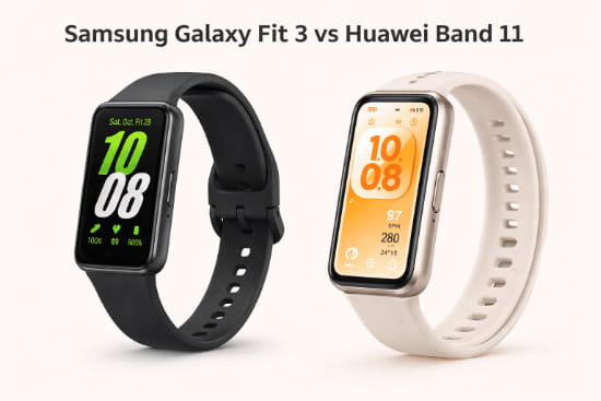 Samsung Galaxy Fit 3 vs Huawei Band 11