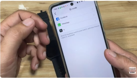 Lenovo Watch Fit Smartwatch Business Card
