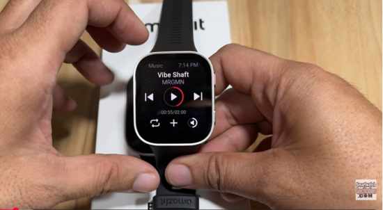 Amazfit BIP Max Smartwatch built-in music player